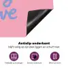 How lucky are we - Klavervier - Roze - Blauw Inductie beschermer vinyl 3mm klein -zzzzzzz-cc-onderkant