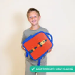 Raket - Planeten - Rood Kinderrugzak - Blauw middel -sfeer1_UK