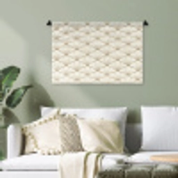 Klassiek - Art - Beige Wandkleed katoen klein 269 -sfeer7