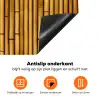 Bamboe - Stokken - Bruin Inductie beschermer vinyl 3mm klein 276 -zzzzzzz-td-onderkant