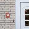 Terracotta - Traditioneel Naambord Huisje klein -sfeer1
