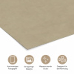 Zandkleur - Korrelige structuur - Beton poster papier klein 62 -tcloseup_DE
