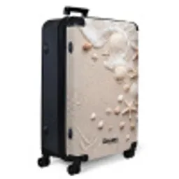 Schelpen - Zeesterren - Strand NBS - Large koffer - Volwassenen Unisex groot -product1