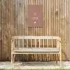 Quotes - Ons stekkie - Spreuken Tuinposter op houten frame 2 cm dik klein -sfeer4