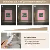 Yes fun - Groen - Roze Light Box met kabel (Tafellamp) klein -USP_dimbaarDE