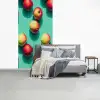 Appels - Water - Turquoise fotobehang vinyl groot 64 -slaapkamer