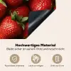 Aardbei - Fruit - Rood Inductie beschemer met haakjes klein -ky-onderkant-de