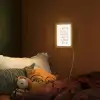 Educatief - Alfabet leren - Meisjes - Letters Light Box met kabel (Wandlamp kind) klein -sfeer1_kind