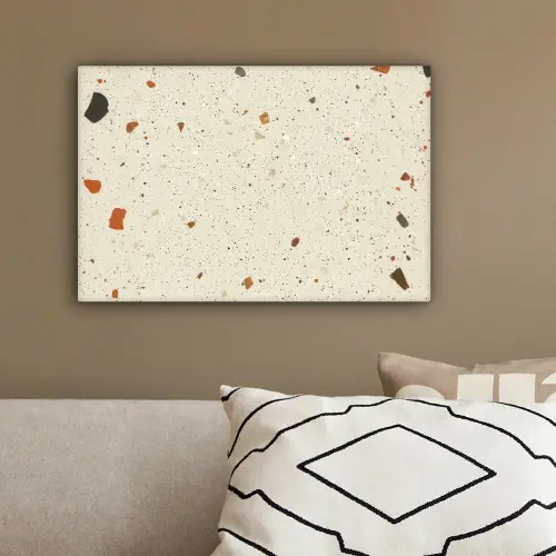 Terrazzo - Decoratie - Tegels - Patronen canvas 2cm klein -sfeer3