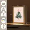 Christmas Season - Kerst - Kerstboom - Roze Light Box met kabel (Tafellamp) klein -USP_NL