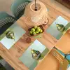 Fruit - Disco - Art - Glitter Placemat vinyl groot -zzsfeer5_Kitchenyeah-website