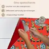 Rood - Disco - Patroon keuken achterwand spatscherm klein 900 -spatscherm_NL
