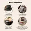 Brood - Bakken - Bakplaat Inductie beschermer vinyl 3mm klein -usfeer9_FR