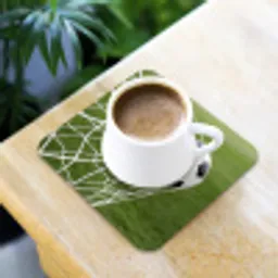 Voetbal - Goal - Net - Sport onderzetter kurk middel -sfeer5