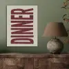 Eten - Decoratie - Rood - Vintage PET vilt klein -sfeer2