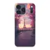 Eiffeltoren - Parijs - Roze Telefoonhoesje iPhone 17 Pro Max klein -3d