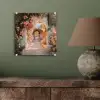 Doorkijk - Boog - Bloemen - Pastel plexiglas 5mm klein -sfeer3