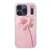 Bloem - Pioenroos - Roze Telefoonhoesje iPhone 17 Pro klein -3d