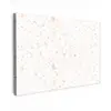 Terrazzo -  Patroon - Wit - Perzik Tuinposter op houten frame 2 cm dik klein 845 -3d
