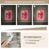 Felroze - Tanden - Schedel Light Box met kabel (Tafellamp) klein -USP_dimbaarNL