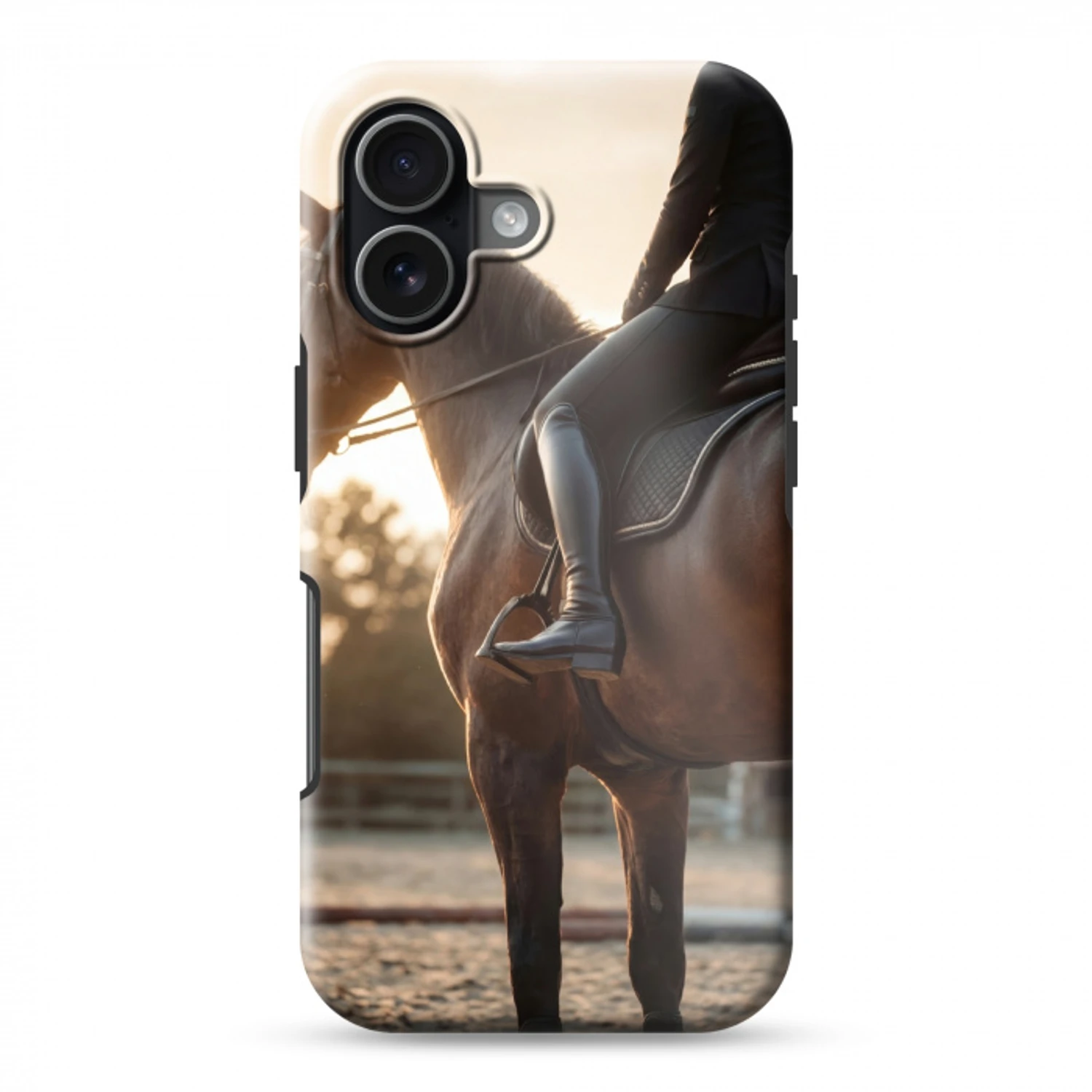 Harmonie - Ruiter - Zon Toughcase MagSafe Apple iPhone 17 klein -3d