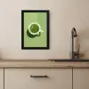 Minimalistisch - Kopjes - Matcha -Groen KitchenYeah - Keuken - Fotolijst klein -sfeer2