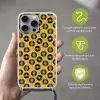 Muziek - Patroon - Geel Hoesje iPhone 16 Pro Max met koord klein 804 -sfeer2_NL
