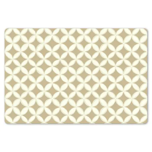 Symmetrisch - Motief - Beige Placemat vinyl groot 368 -zzsfeer1_Kitchenyeah-website