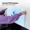 Vlinders - Sierlijk - Blauw Inductie beschemer met haakjes klein -ky-ophangen-nl
