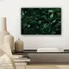 Bladeren - Ovaal - Groen - Nerven canvas 2cm klein -sfeer6