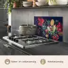 Boeket - Stilleven - Bloemen - Planten - Rood keuken achterwand spatscherm klein -usp_NL
