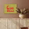 Ciao bella - Rood - Groen - Stippen PET vilt klein -sfeer4