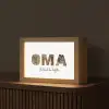 Oma - Lettercollage Light Box met kabel (Tafellamp) klein -z3d_website