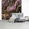 Marmer - Gold - Steen - Abstract fotobehang vinyl groot -slaapkamer