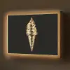 Ijs - Goud - Zwart - Eten Light Box met batterij (Wandlamp) middel -z3d_website
