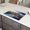 Zonsondergang Frankfurt - Stad - Skyline - Water Inductie beschermer vinyl 3mm klein -sfeer8
