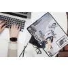 Half human, Half Coffee - Infuus - Koffie laptophoes neopreen klein -bureau