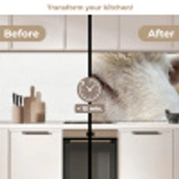 Schaap - Oog - Wit keuken achterwand 2 middel -voor-na2_UK