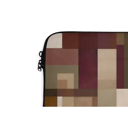 Modern - Geometrie - Kleurrijk laptophoes neopreen klein 279 -detail