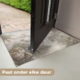Jungle - Watervallen - Tropisch - Illustratie Deurmat klein -USP_NL