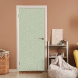 Bloemen - Patroon - Groen deurposter klein 289 -sfeer1