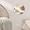 Snijdende cirkels - Overlappende vlakken Wandcirkel kunststof plaat 5mm dik klein -sfeer5