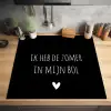 Quotes - Ik heb de zomer in mijn bol - André Hazes - Spreuken Inductie beschermer vinyl 3mm middel -sfeer5