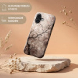 Bloesem - Takken - Schilderij - Beige - Serene Toughcase MagSafe Apple iPhone 17 klein -USP_RandenV_NL