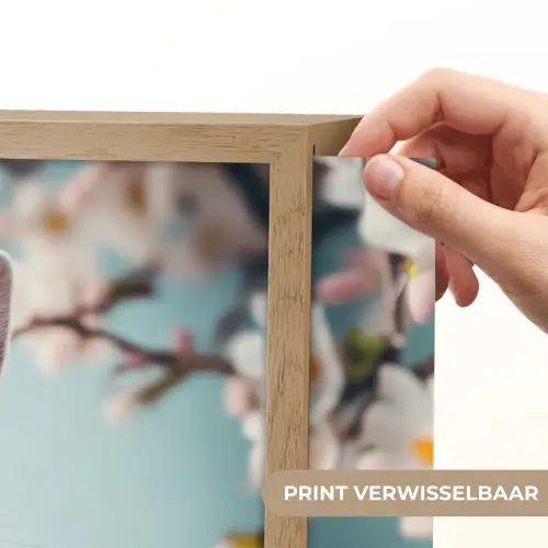 Konijn - Eieren - Mand Light Box met batterij (Wandlamp) middel -USP_websiteprintNL