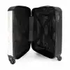 Terrazzo patroon perzik NBS - Handbagage koffer - Volwassenen Unisex middel -binnenkant
