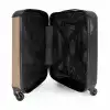 Nude - Zandkleurig NBS - Handbagage koffer - Kinderen Unisex middel -binnenkant