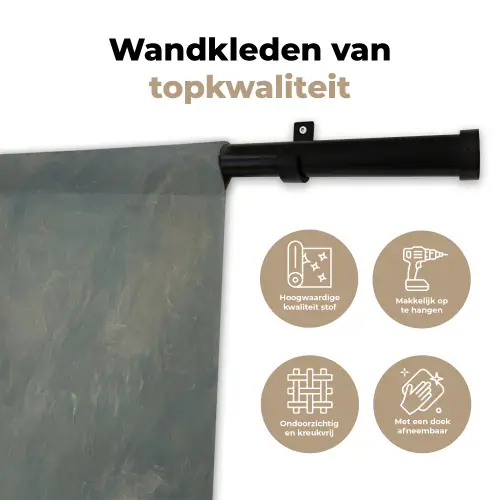 Moersleutel - Gereedschap - Verf Wandkleed katoen klein -sfeer2