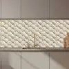 Touw - Gebreid - Beige keuken achterwand 2 middel 871 zz_3dshopping