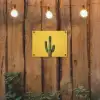 Cactus - Groen - Minimalistisch tuinposter los doek klein -sfeer1
